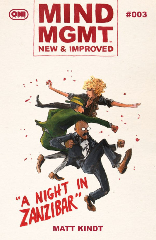 MIND MGMT NEW & IMPROVED #3 MATT KINDT A COVER