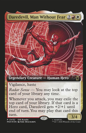 DAREDEVIL #4 MAGIC: THE GATHERING ERIC DESCHAMPS B COVER