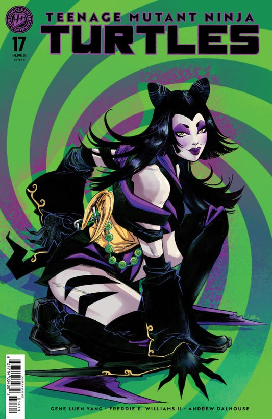 TEENAGE MUTANT NINJA TURTLES #17 SOO LEE D COVER