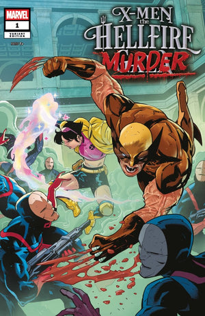 X-MEN: THE HELLFIRE MURDER #1 ROGE ANTONIO C COVER