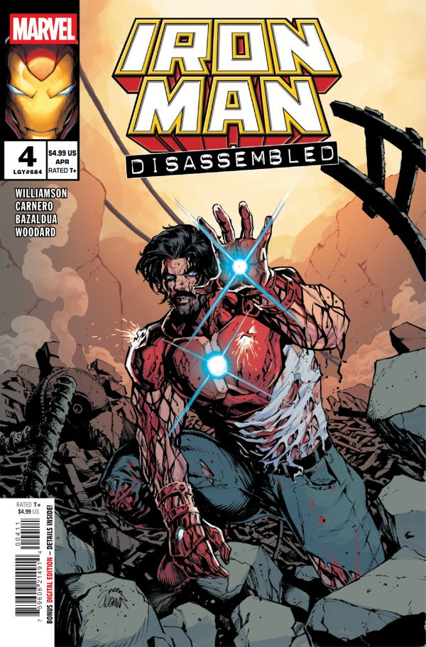 IRON MAN #4 RYAN STEGMAN A COVER