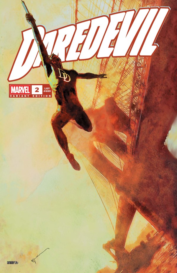 DAREDEVIL #2 BILL SIENKIEWICZ E COVER