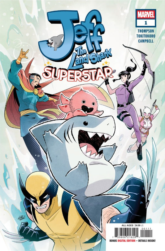 JEFF THE LAND SHARK: SUPERSTAR #1 GURIHIRU A COVER