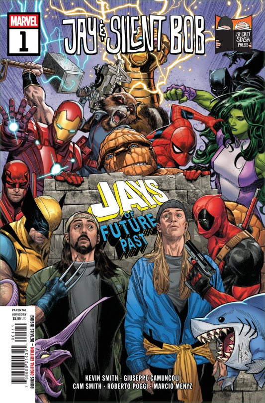 JAY & SILENT BOB: JAYS OF FUTURE PAST #1 MARCO CHECCHETTO A COVER