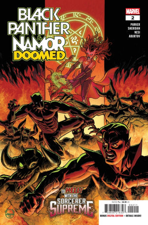 BLACK PANTHER/NAMOR: DOOMED #2 DAVE JOHNSON A COVER