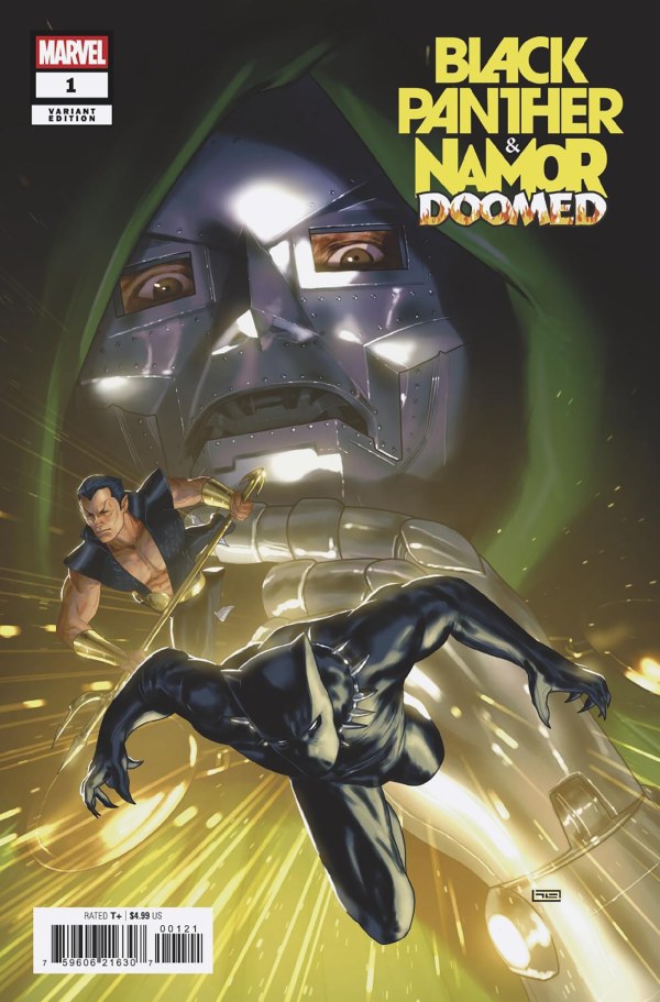 BLACK PANTHER/NAMOR: DOOMED #1 TAURIN CLARKE B COVER