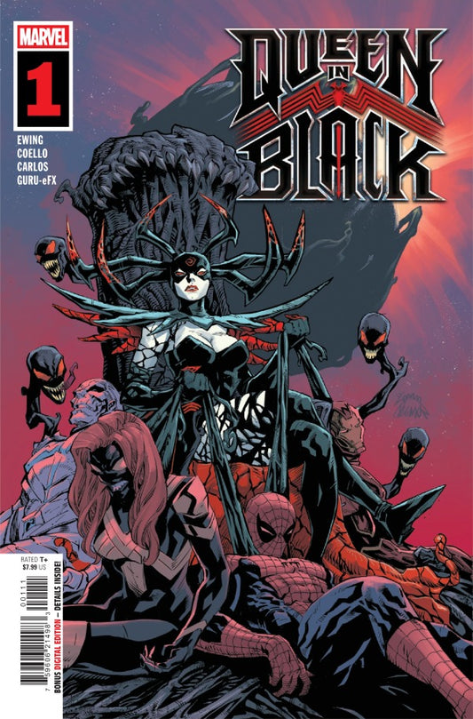 QUEEN IN BLACK #1 RYAN STEGMAN A COVER