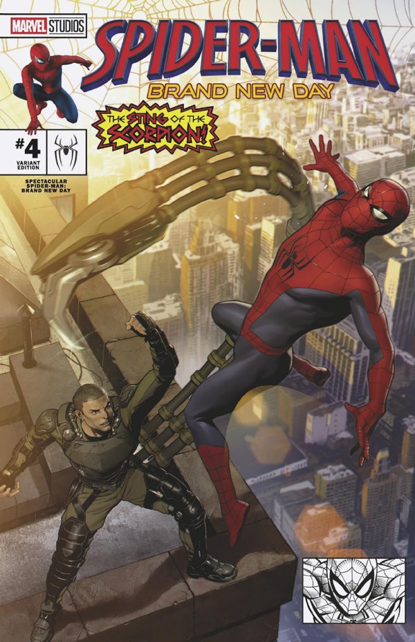 SPECTACULAR SPIDER-MAN: BRAND NEW DAY #4 MARVEL STUDIOS SPIDER-MAN: BRAND NEW DAY JORGE MOLINA C COVER