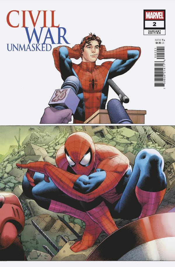 CIVIL WAR: UNMASKED #2 5-PART CONNECTING PAULO SIQUEIRA B COVER