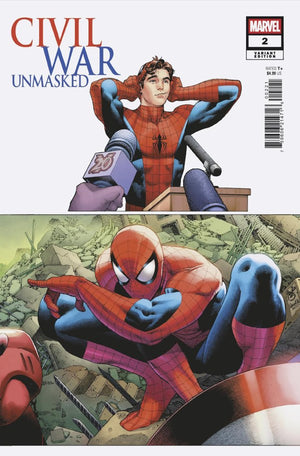 CIVIL WAR: UNMASKED #2 5-PART CONNECTING PAULO SIQUEIRA B COVER