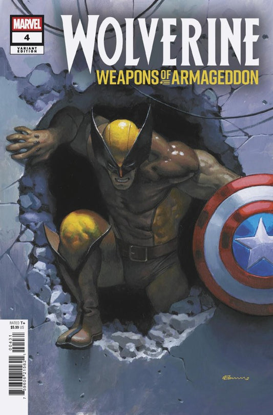 WOLVERINE: WEAPONS OF ARMAGEDDON #4 FABRIZIO DE TOMMASO C COVER