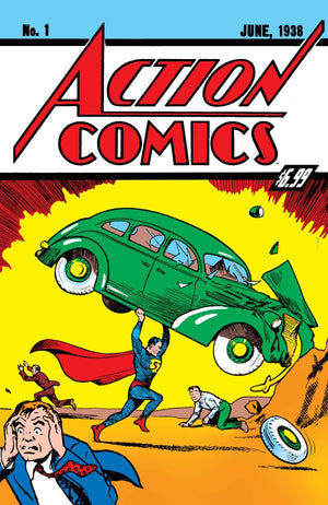 ACTION COMICS #1 (GOLDEN AGE SIZE) FACSIMILE EDITION JOE SHUSTER A COVER