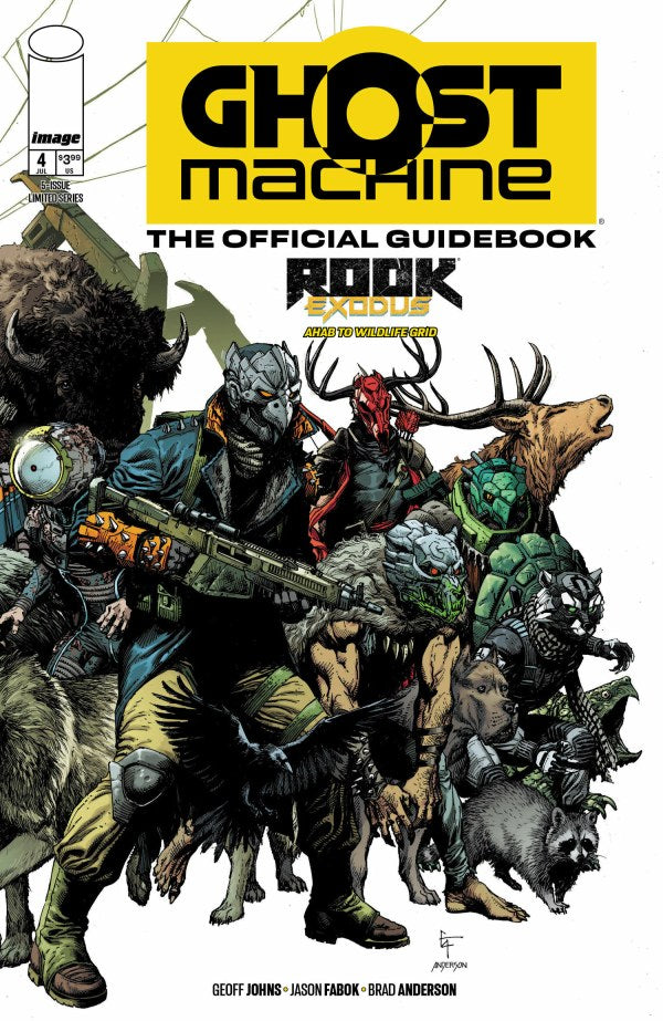 GHOST MACHINE THE OFFICIAL GUIDEBOOK #4 (OF 5) WRAPAROUND GARY FRANK & BRAD ANDERSON A COVER