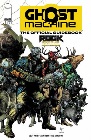 GHOST MACHINE THE OFFICIAL GUIDEBOOK #4 (OF 5) WRAPAROUND GARY FRANK & BRAD ANDERSON A COVER