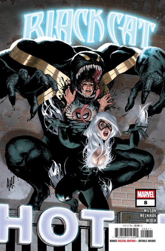 BLACK CAT #8 ADAM HUGHES A COVER