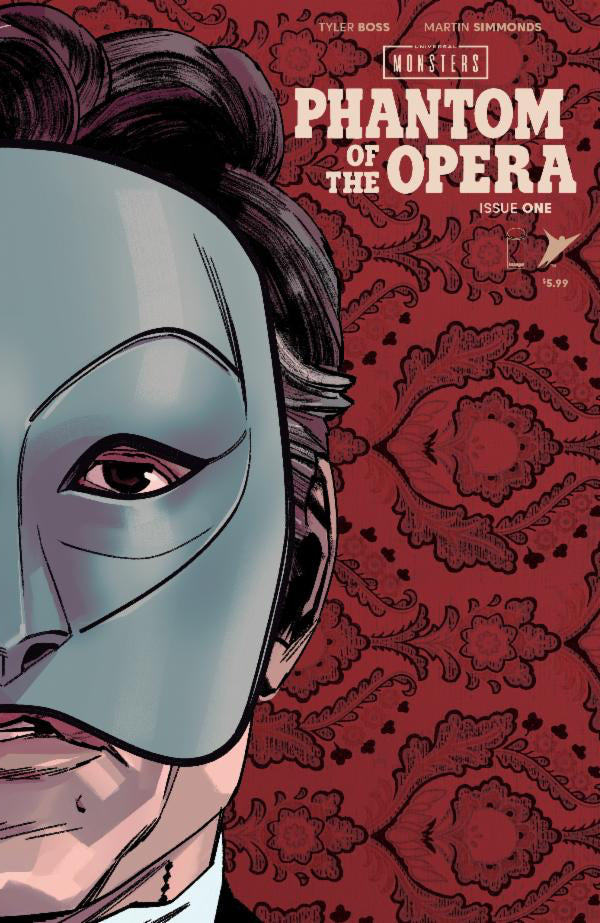 UNIVERSAL MONSTERS PHANTOM OF THE OPERA #1 (OF 4) ANDREA MILANA & JILLIAN CRAB DIE CUT I COVER