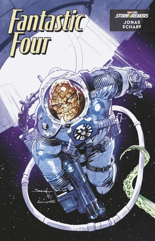 FANTASTIC FOUR #10 AGENTS OF S.H.I.E.L.D. JONAS SCHARF C COVER