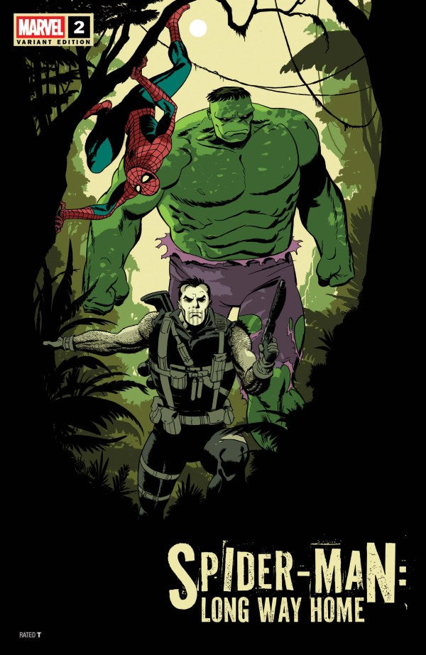 SPIDER-MAN: LONG WAY HOME #2 MARCOS MARTIN B COVER