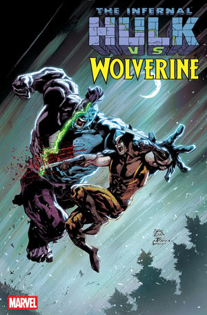 INFERNAL HULK VS. WOLVERINE #1 RYAN STEGMAN D COVER