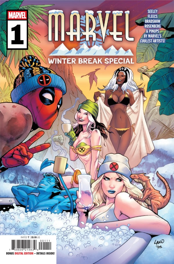 MARVEL WINTER BREAK SPECIAL #1 GREG LAND A COVER