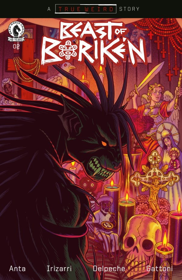 THE BEAST OF BORIKEN #2 DANIEL IRIZARRI A COVER