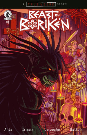 THE BEAST OF BORIKEN #2 DANIEL IRIZARRI A COVER