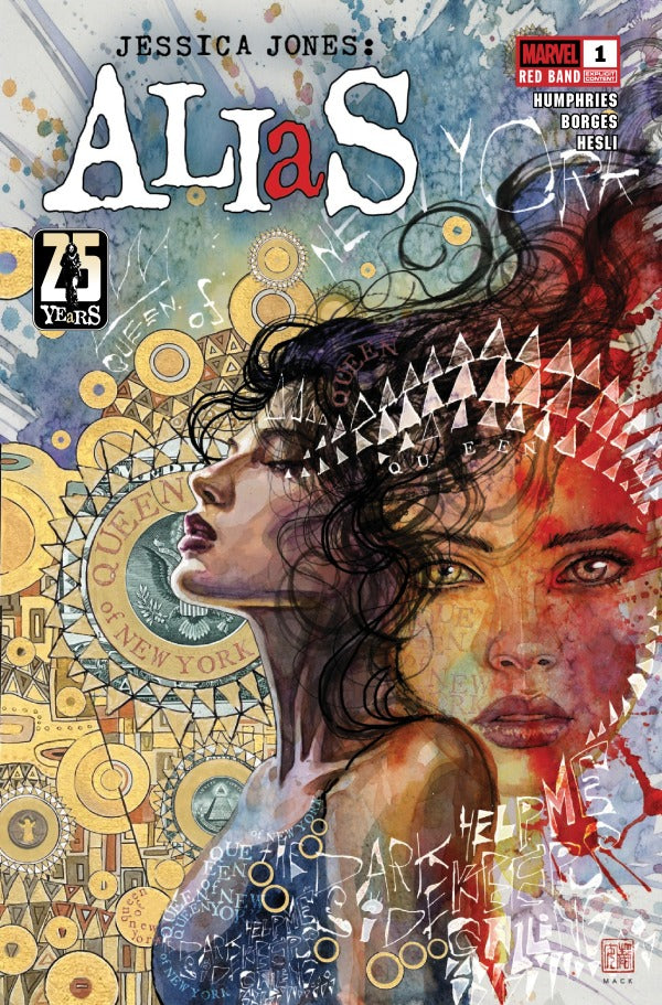 ALIAS: RED BAND #1 (POLYBAGGED) DAVID MACK A COVER