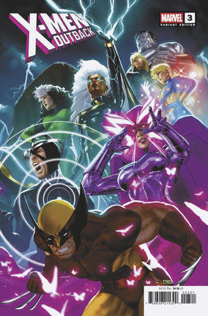 X-MEN: OUTBACK #3 TAURIN CLARKE B COVER
