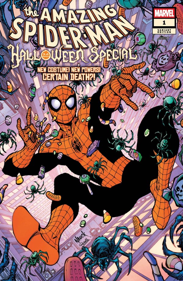 AMAZING SPIDER-MAN: HALLOWEEN SPECIAL #1 TODD NAUCK C COVER
