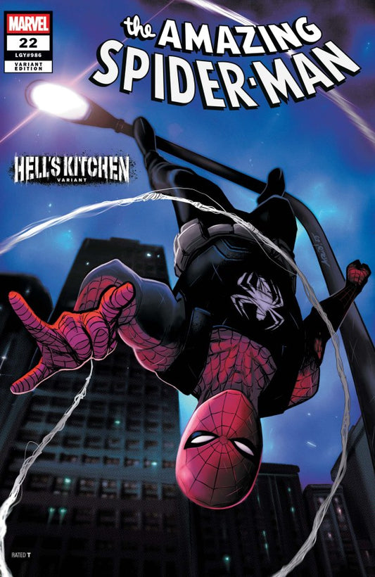 AMAZING SPIDER-MAN #22 ARIO ANINDITO HELL'S KITCHEN E COVER