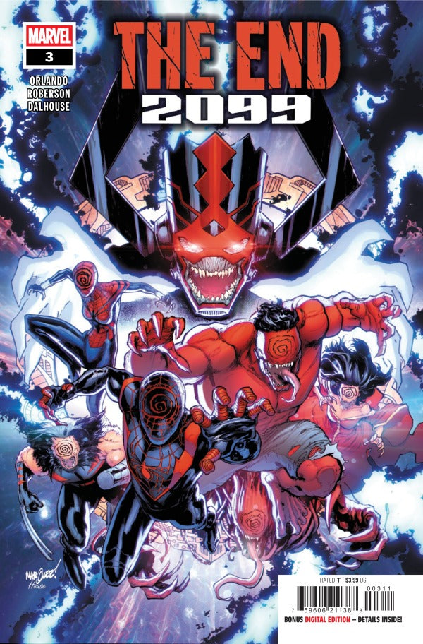 THE END 2099 #3 DAVID MARQUEZ A COVER