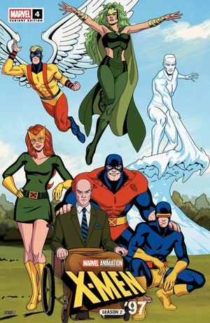 X-MEN '97: SEASON TWO #4 MARVEL STUDIOS ANIMATION B COVER