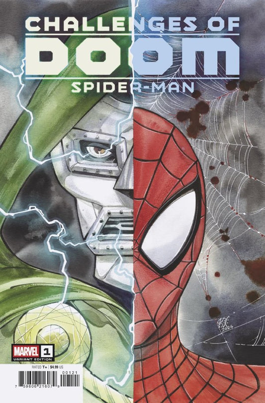 CHALLENGES OF DOOM: SPIDER-MAN #1 PEACH MOMOKO B COVER