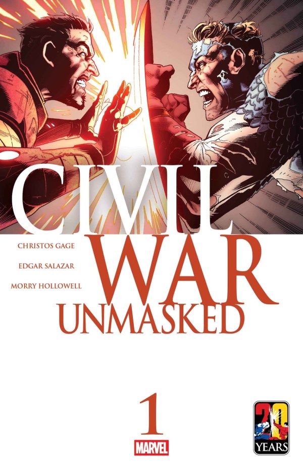 CIVIL WAR: UNMASKED #1 BEN HARVEY A COVER