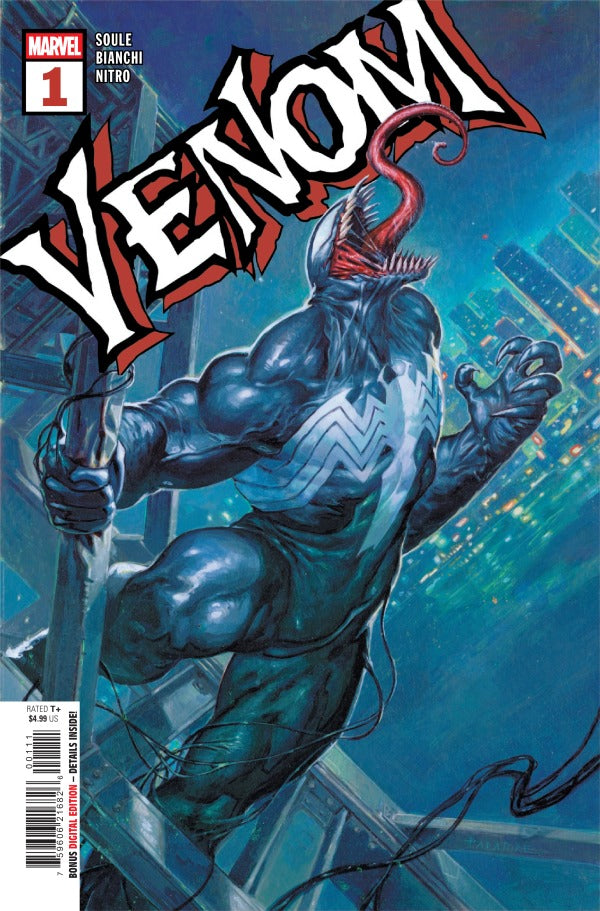 VENOM #1 DAVIDE PARATORE A COVER