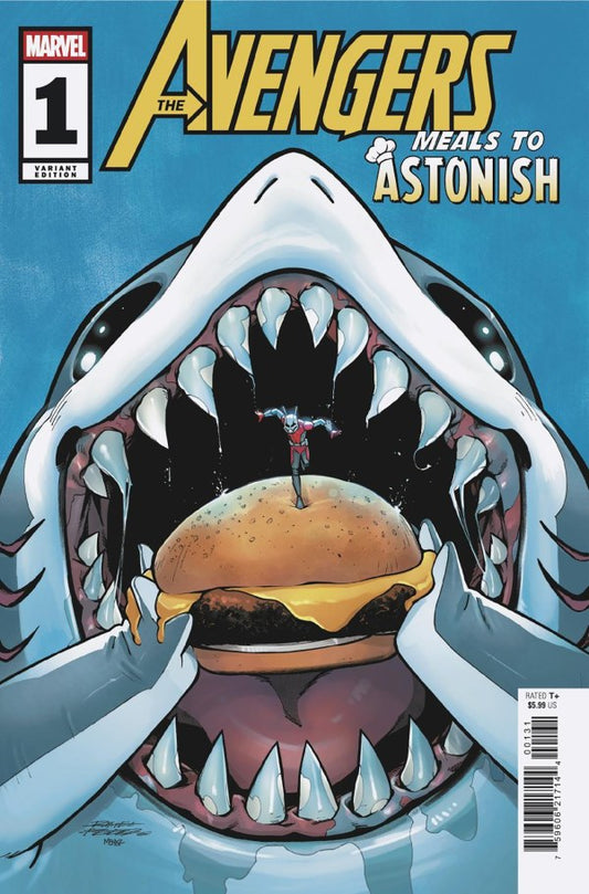 MEALS TO ASTONISH: AVENGERS #1 RAFAEL PEREZ GRANADOS C COVER