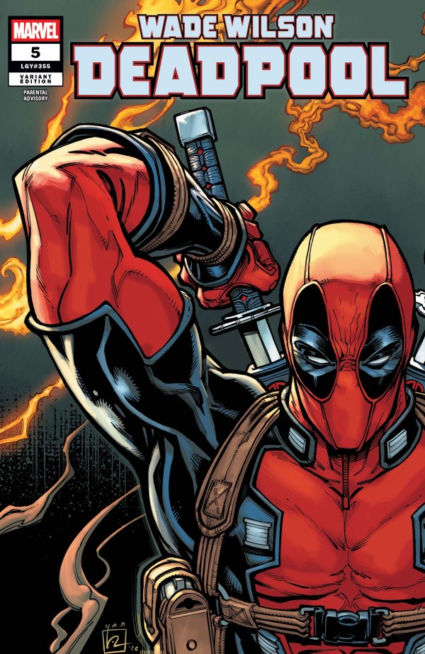 WADE WILSON: DEADPOOL #5 CHAD HARDIN C COVER