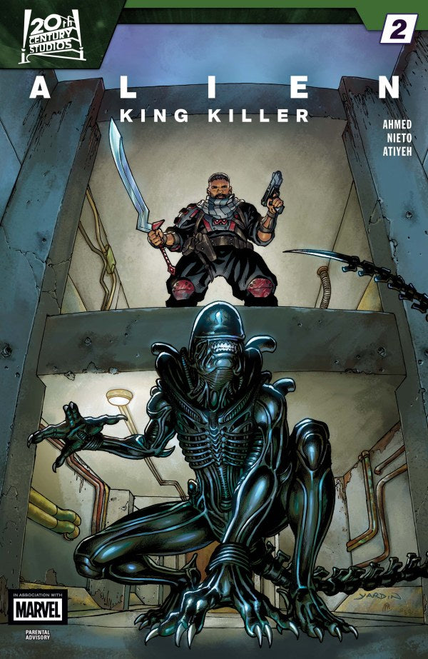 ALIEN: KING KILLER #2 DAVID YARDIN A COVER