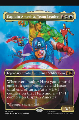 CAPTAIN AMERICA #12 MAGIC: THE GATHERING MARK SPEARS C COVER