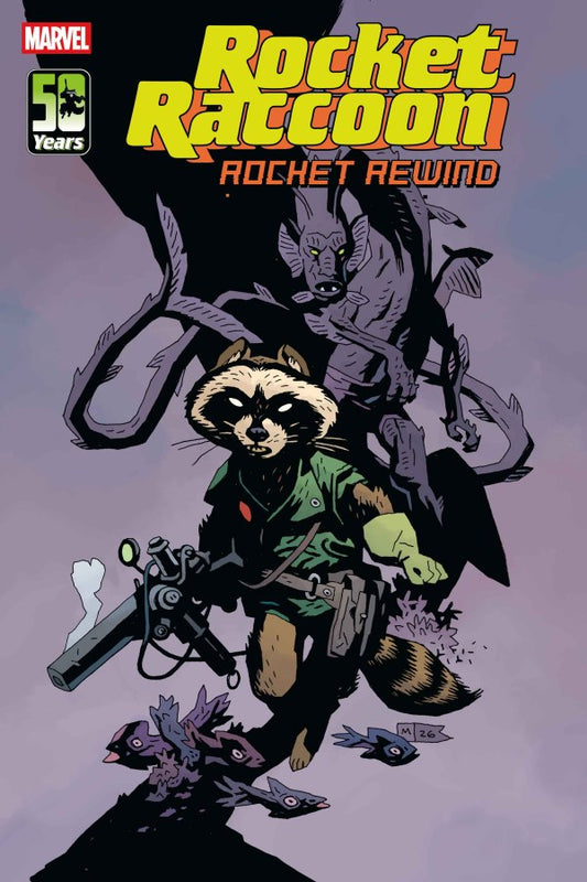 ROCKET RACCOON: ROCKET REWIND #1 MIKE MIGNOLA B COVER