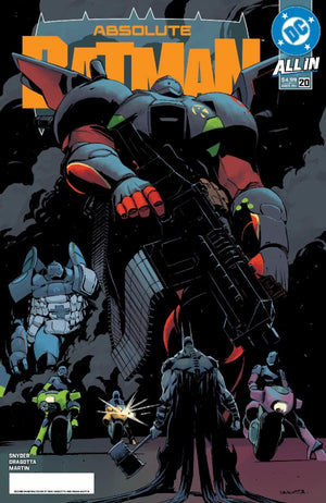 ABSOLUTE BATMAN #20 SECOND PRINTING NICK DRAGOTTA A COVER