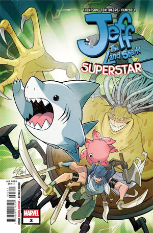 JEFF THE LAND SHARK: SUPERSTAR #3 GURIHIRU A COVER