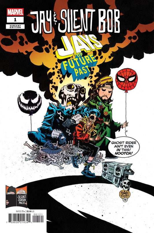 JAY & SILENT BOB: JAYS OF FUTURE PAST #1 JIM MAHFOOD E COVER