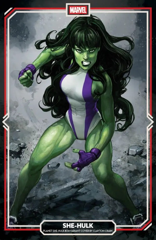 PLANET SHE-HULK #3 CLAYTON CRAIN B COVER