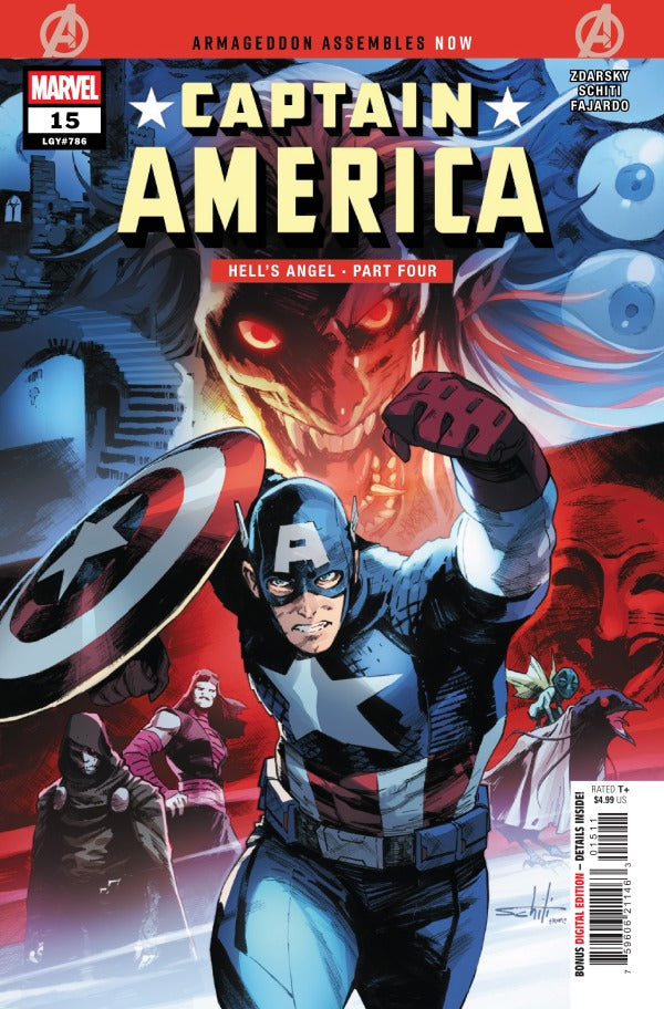 CAPTAIN AMERICA #15 VALERIO SCHITI A COVER