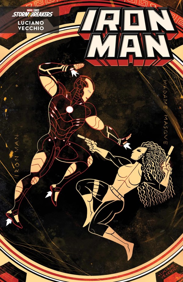 IRON MAN #10 LUCIANO VECCHIO B COVER