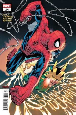 AMAZING SPIDER-MAN #34 ED MCGUINNESS A COVER