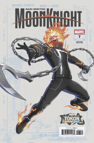 MARC SPECTOR: MOON KNIGHT #7 MARVEL TOKON: FIGHTING SOULS D COVER