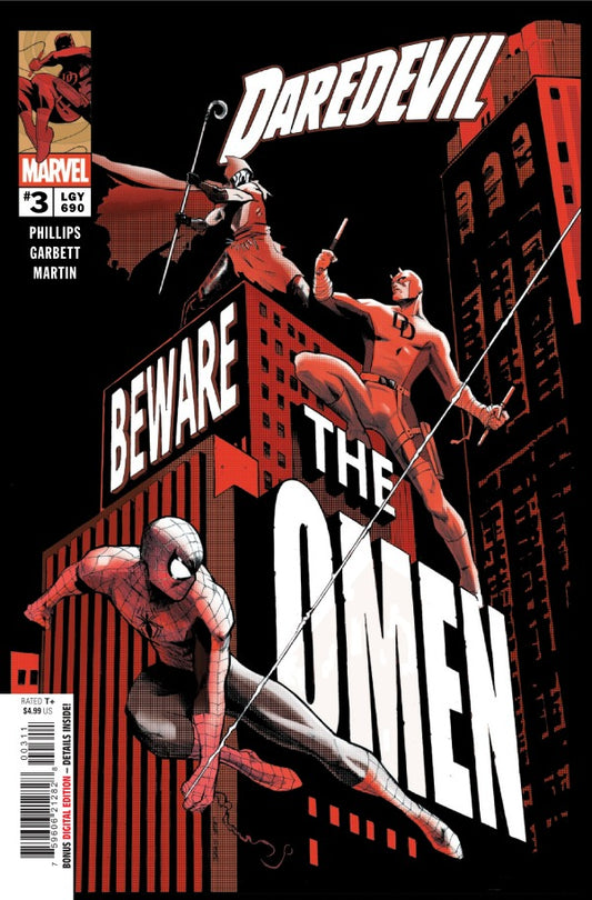 DAREDEVIL #3 LEE GARBETT A COVER