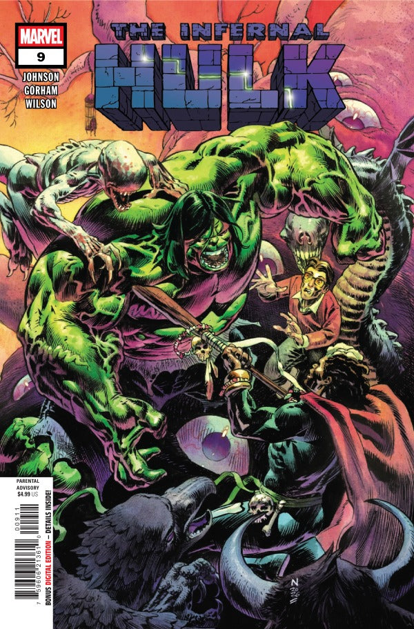 INFERNAL HULK #9 NIC KLEIN A COVER
